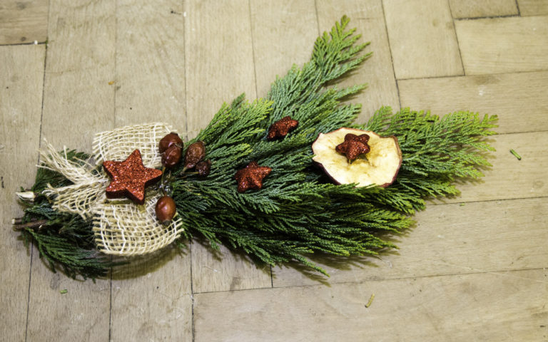 Výroba adventních věnců