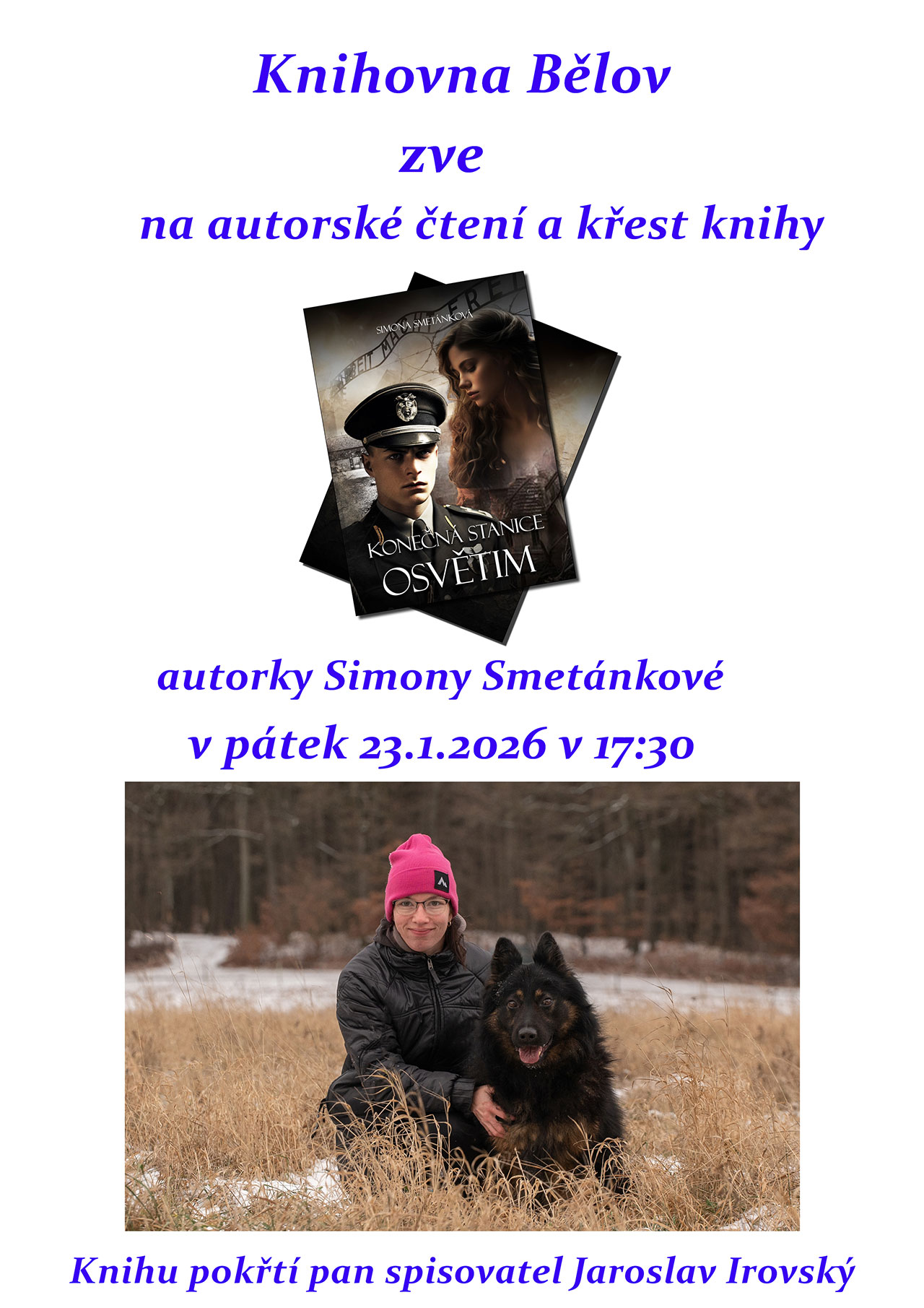 Autorské čtení: Konečná stanice Osvětim