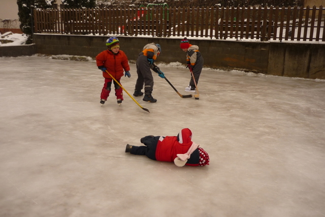 Foto: Kluziště prosinec 2010