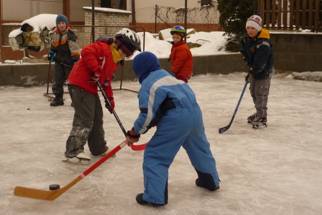 Foto: Kluziště prosinec 2010