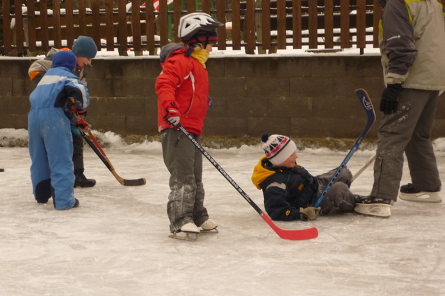 Foto: Kluziště prosinec 2010