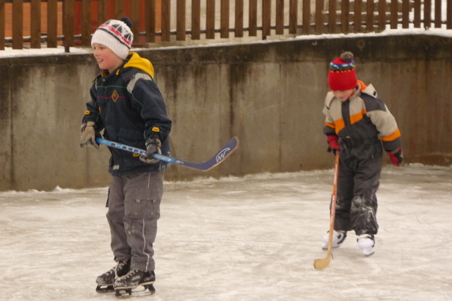 Foto: Kluziště prosinec 2010