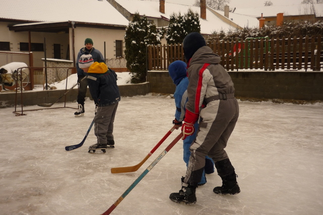 Foto: Kluziště prosinec 2010