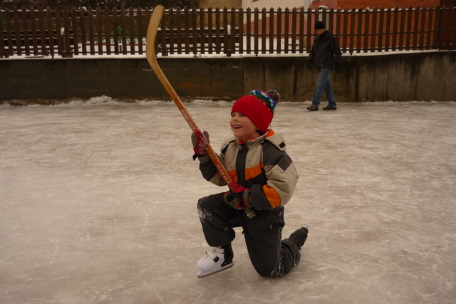 Foto: Kluziště prosinec 2010