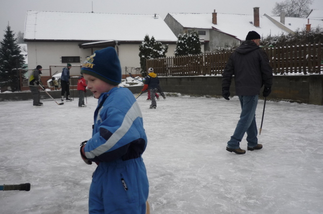 Foto: Kluziště prosinec 2010
