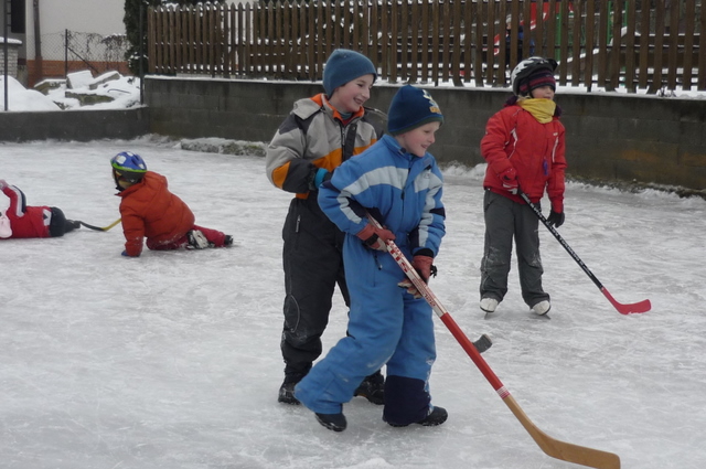 Foto: Kluziště prosinec 2010