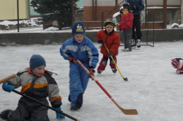 Foto: Kluziště prosinec 2010
