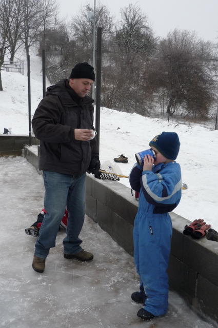 Foto: Kluziště prosinec 2010