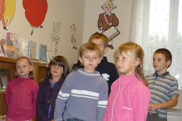 Foto: Pasování prvňáčků na čtenáře
