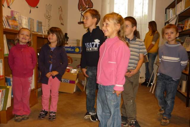 Foto: Pasování prvňáčků na čtenáře