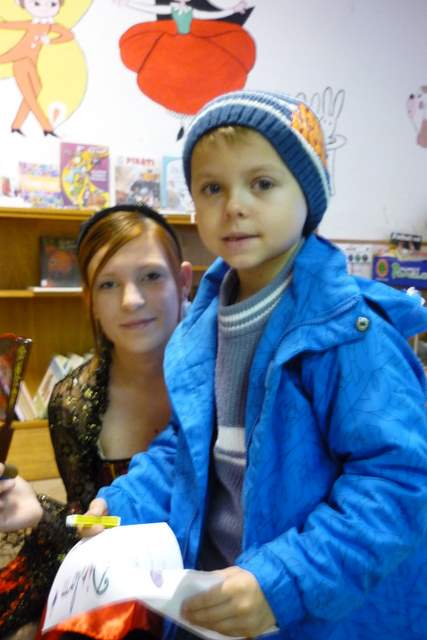Foto: Pasování prvňáčků na čtenáře