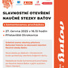 Slavnostní otevření naučné stezky Baťov