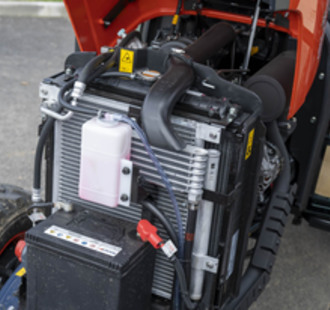 Představení nového obecního traktůrku