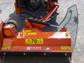 Představení nového obecního traktůrku