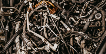 Sběr šrotu, železa