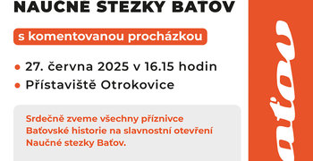 Slavnostní otevření naučné stezky Baťov