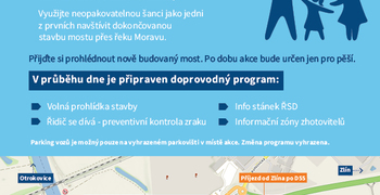 Den otevření stavby D55 Napajedla – Babice, most SO 201
