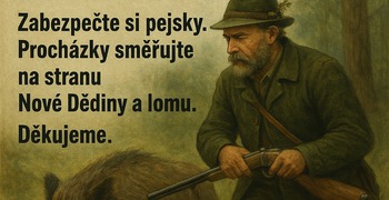 Oznámení: Hon, Žlutava