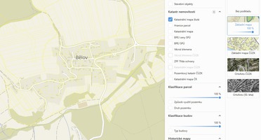 Rozšiřování mapové aplikace obce