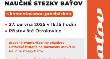 Slavnostní otevření naučné stezky Baťov