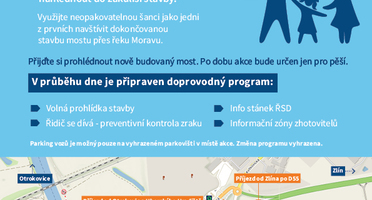 Den otevření stavby D55 Napajedla – Babice, most SO 201
