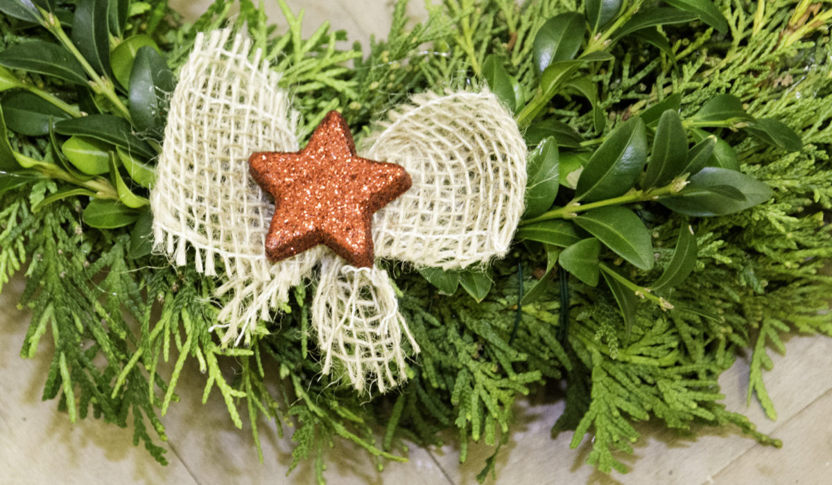 Výroba adventních věnců