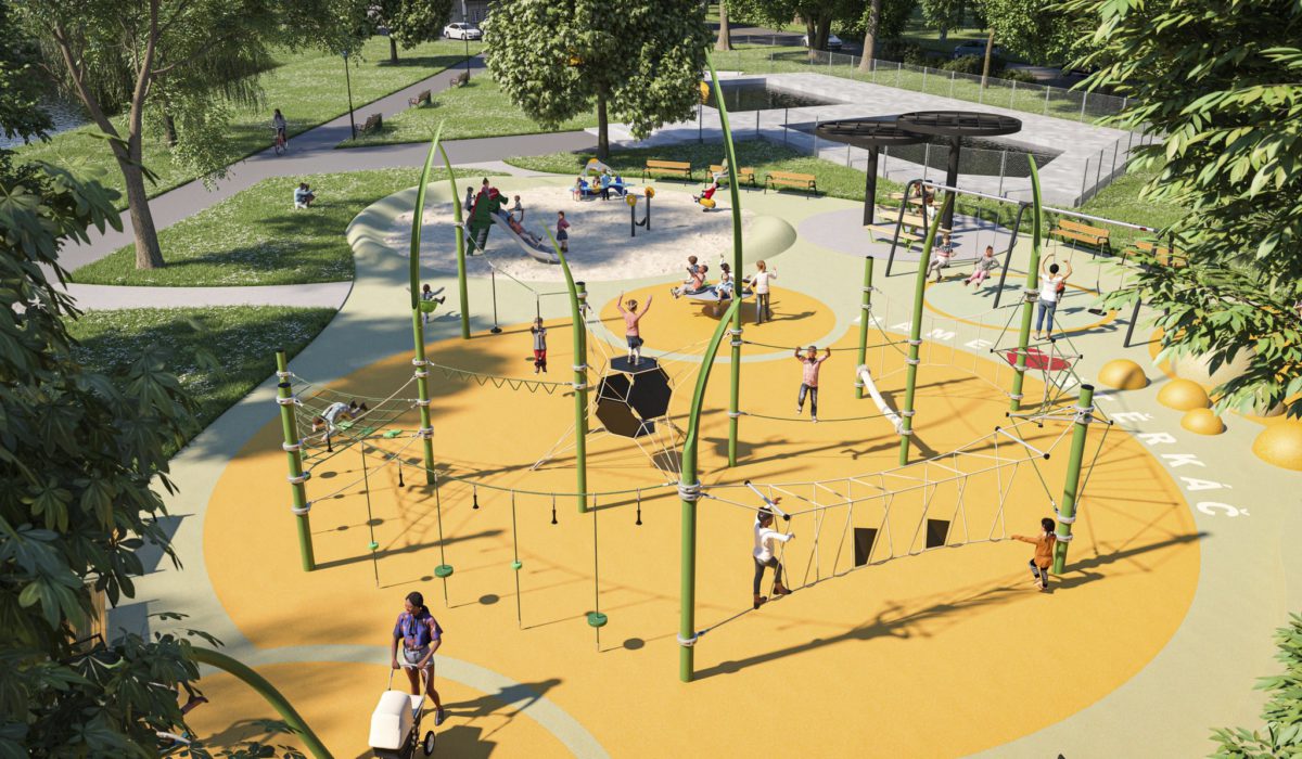 Otrokovičtí radní schválili návrh revitalizace Rekreační oblasti Štěrkoviště