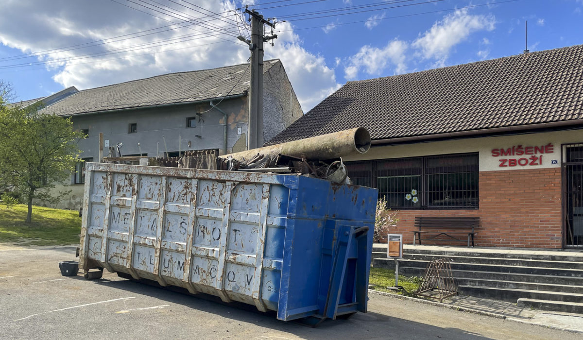 Sběr železného šrotu