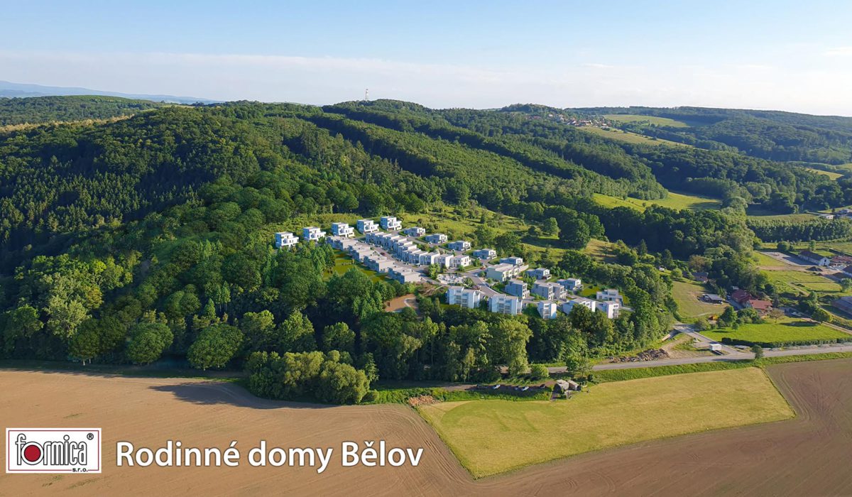 Rodinné domy Bělov, Kopce