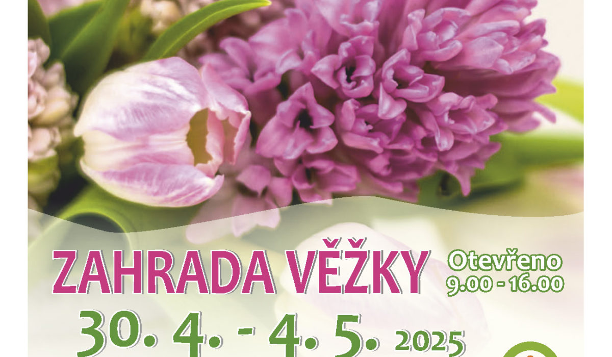Zahrada Věžky, jaro 2025