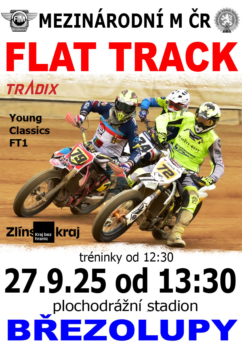 FLAT TRACK – Americká plochá dráha v Březolupech