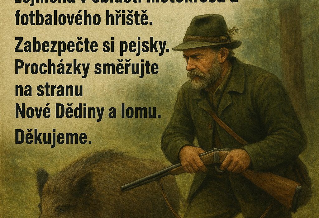 Oznámení: Hon, Žlutava