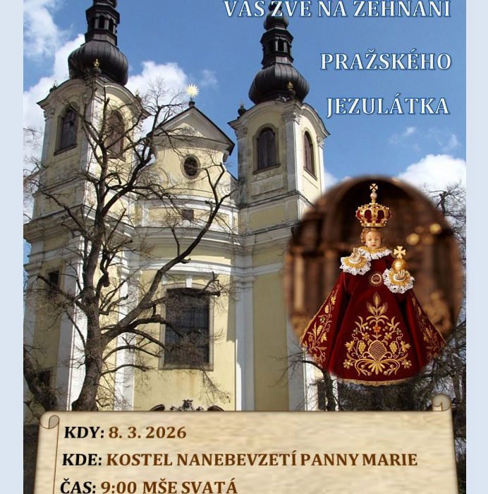 Žehnání Pražského Jezulátka