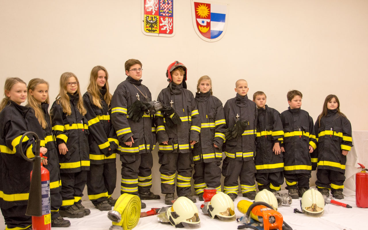 Činnost mladých hasičů